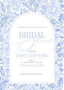 Something Blue Before I Do Bridal Shower Invite